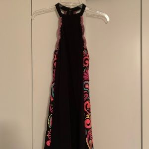 XXS Lilly Pulitzer black dress